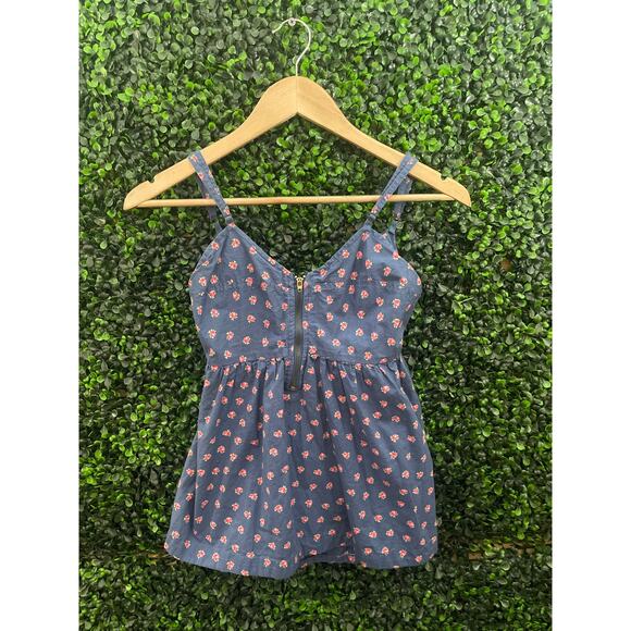Tommy Girl, 5T floral open back Blouse - Picture 1 of 6